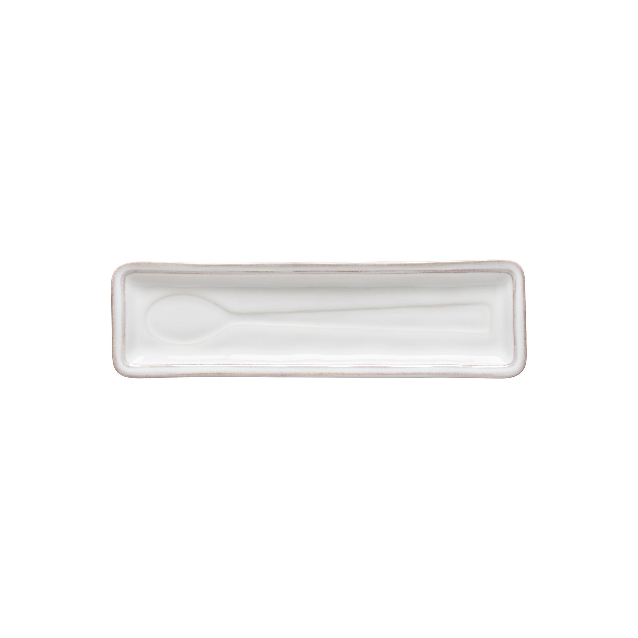 Fontana White Spoon Rest - Wick'ed Fragrance House