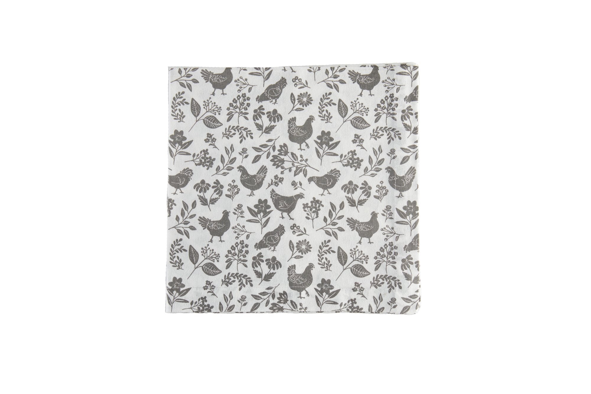 Free Range Slate/White Napkins - Wick'ed Fragrance House