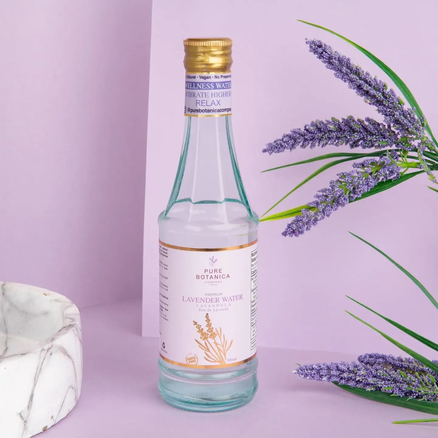 Relaxant + Sleep Aid: Organic Premium Lavender Water - Wick'ed Fragrance House