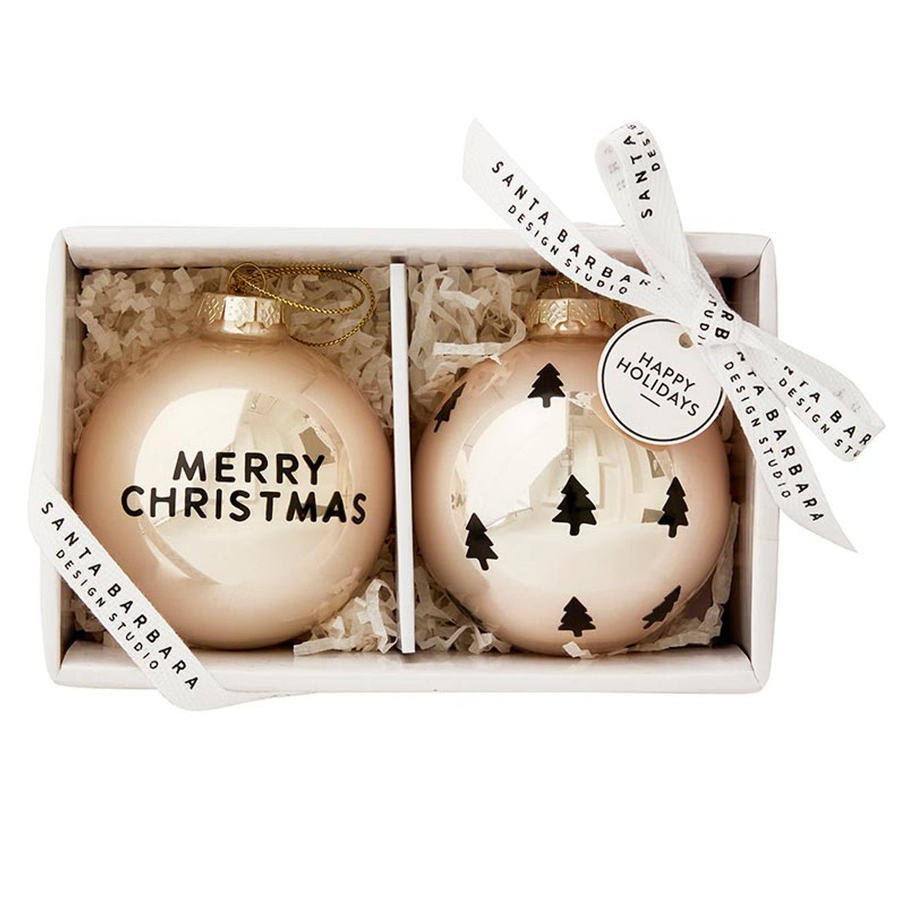 Glass Ornament Set - Wick'ed Fragrance House