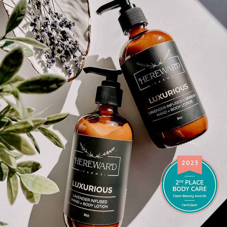 LUXURIOUS LAVENDER INFUSED HAND + BODY LOTION - Wick'ed Fragrance House