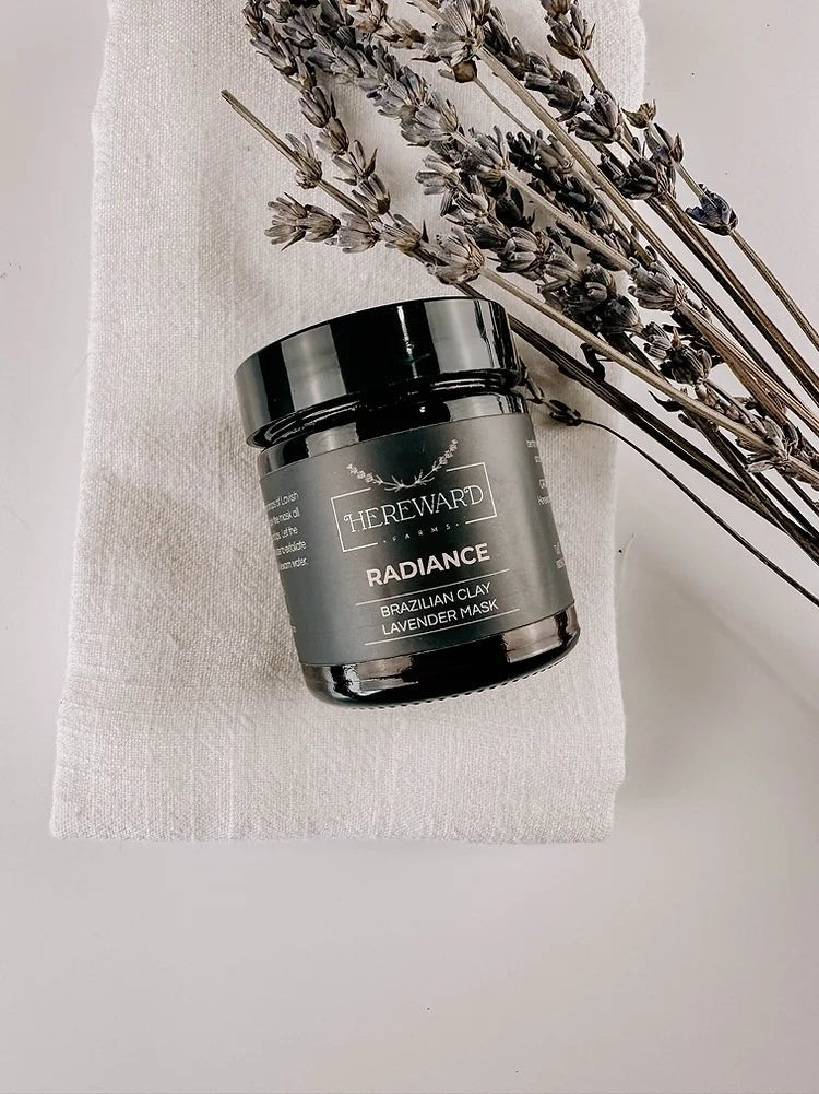 RADIANCE BRAZILIAN CLAY LAVENDER MASK - Wick'ed Fragrance House