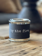 Candle in a mini paint can