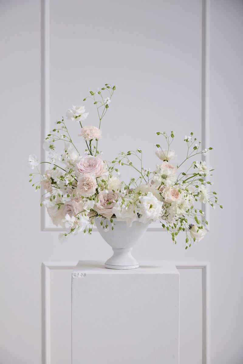 Benoit Compote Vase - Wick'ed Fragrance House