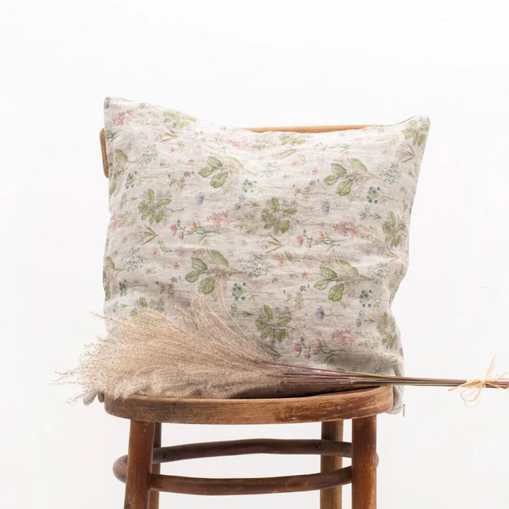 Botany Linen Cushion Cover - Wick'ed Fragrance House