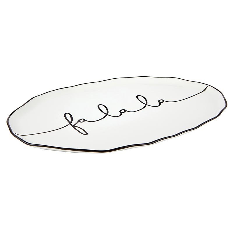 Ceramic Serving Platter - Falala - Wick'ed Fragrance House