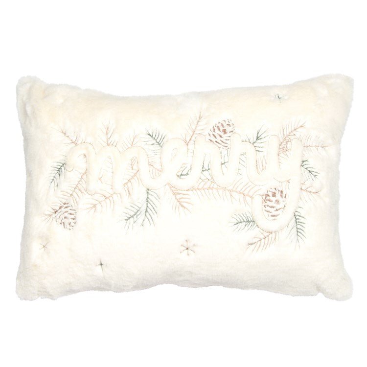 Frosted Merry Cushion Cover - Wick'ed Fragrance House