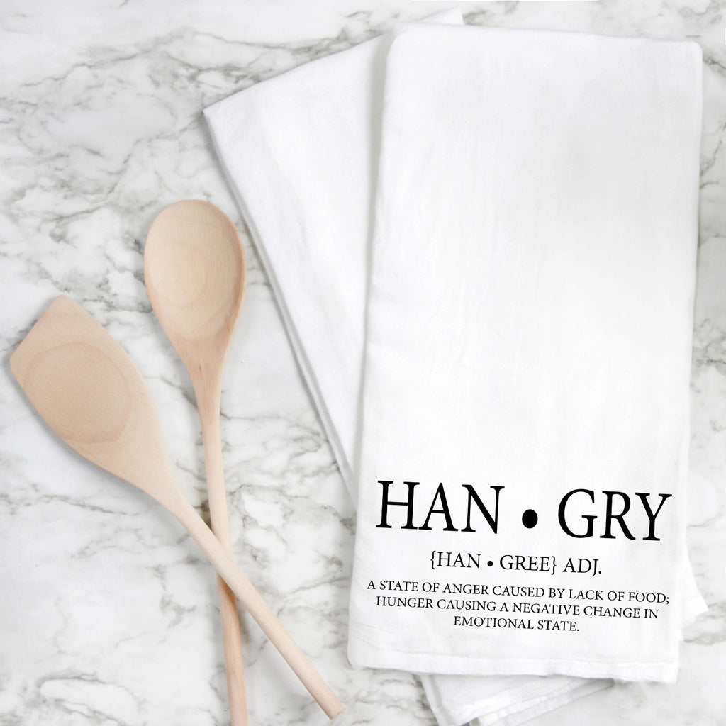 Hangry Tea Towel - Wick'ed Fragrance House