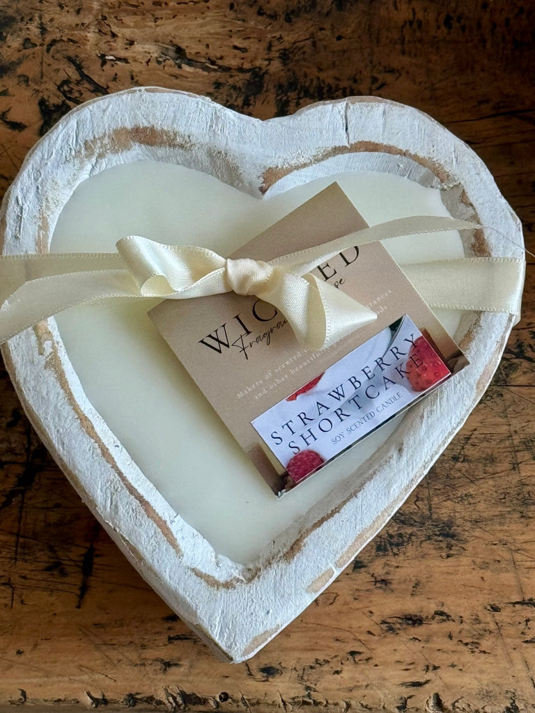 Heart Dough Bowl - Wick'ed Fragrance House