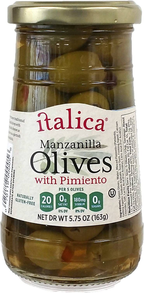 Italica Manzanilla olives with pimiento - Wick'ed Fragrance House