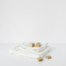Kids White Linen Fine Waffle Towel - Wick'ed Fragrance House