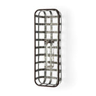 Margaret Wall Mounted Basket w Glass Bottle - Wick'ed Fragrance House