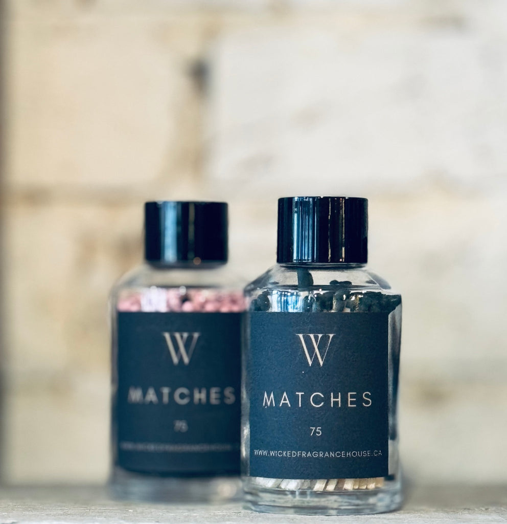 MATCHES IN A BOTTLE - Wick'ed Fragrance House