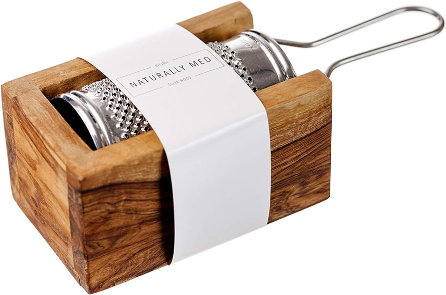 Olive Wood Cheese Grater - Wick'ed Fragrance House