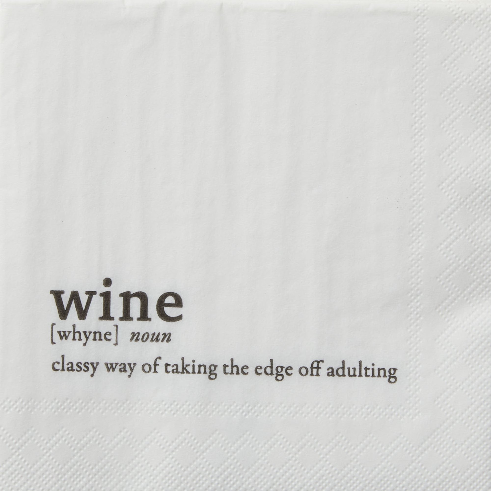 Paper Napkins - Wine - Wick'ed Fragrance House