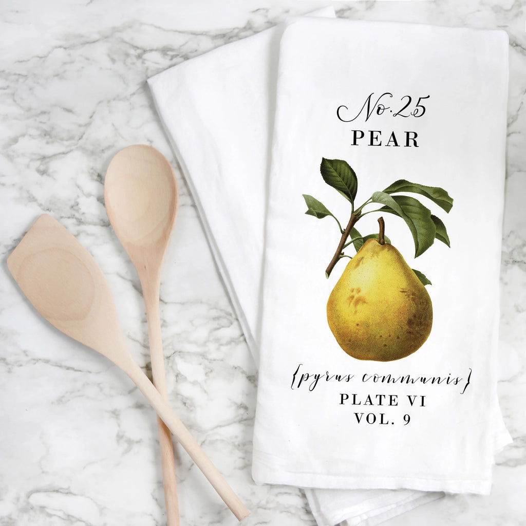 Pear Botanical Tea Towel - Wick'ed Fragrance House