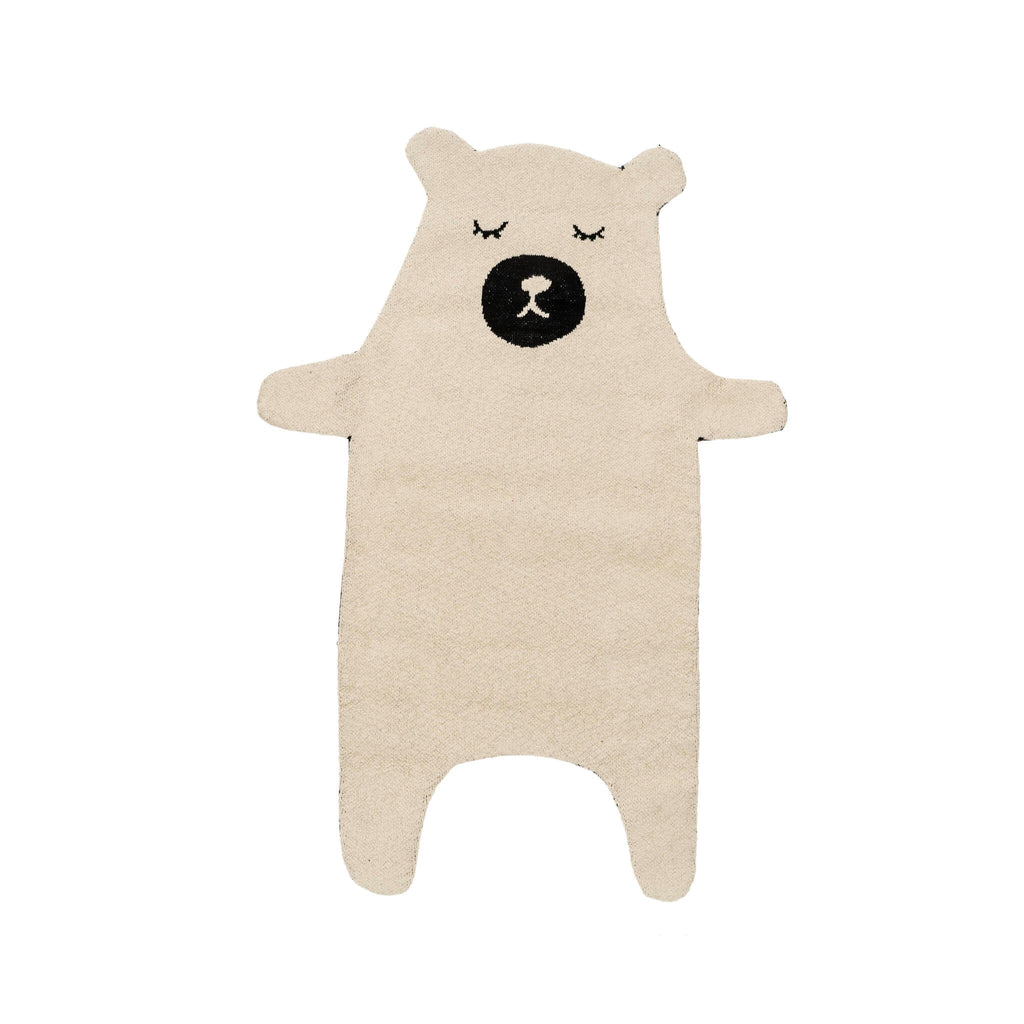 Sleepy Bear Knit Rug - Wick'ed Fragrance House