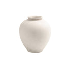 White Terracotta Vase - Wick'ed Fragrance House
