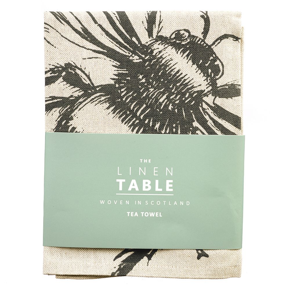 Bee Linen Tea Towel - Wick'ed Fragrance House