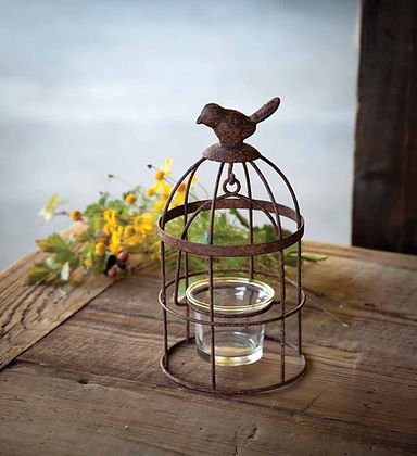 BIRD CAGE TEALIGHT HOLDER - Wick'ed Fragrance House