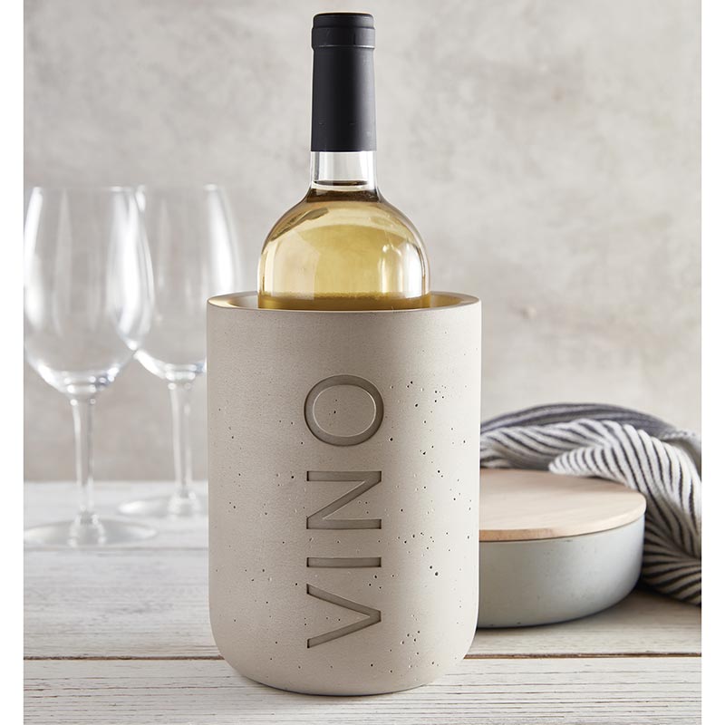 CEMENT WINE BOTTLE HOLDER - Wick'ed Fragrance House