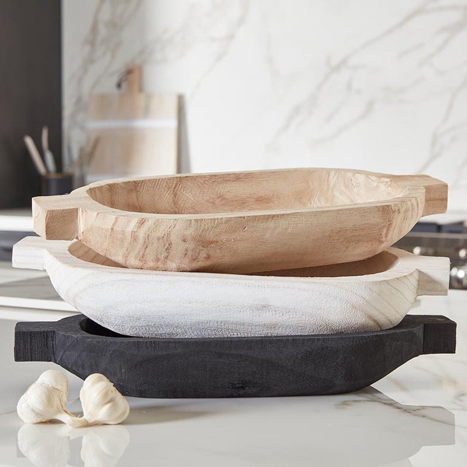 Double Handle Dough Bowl - Wick'ed Fragrance House