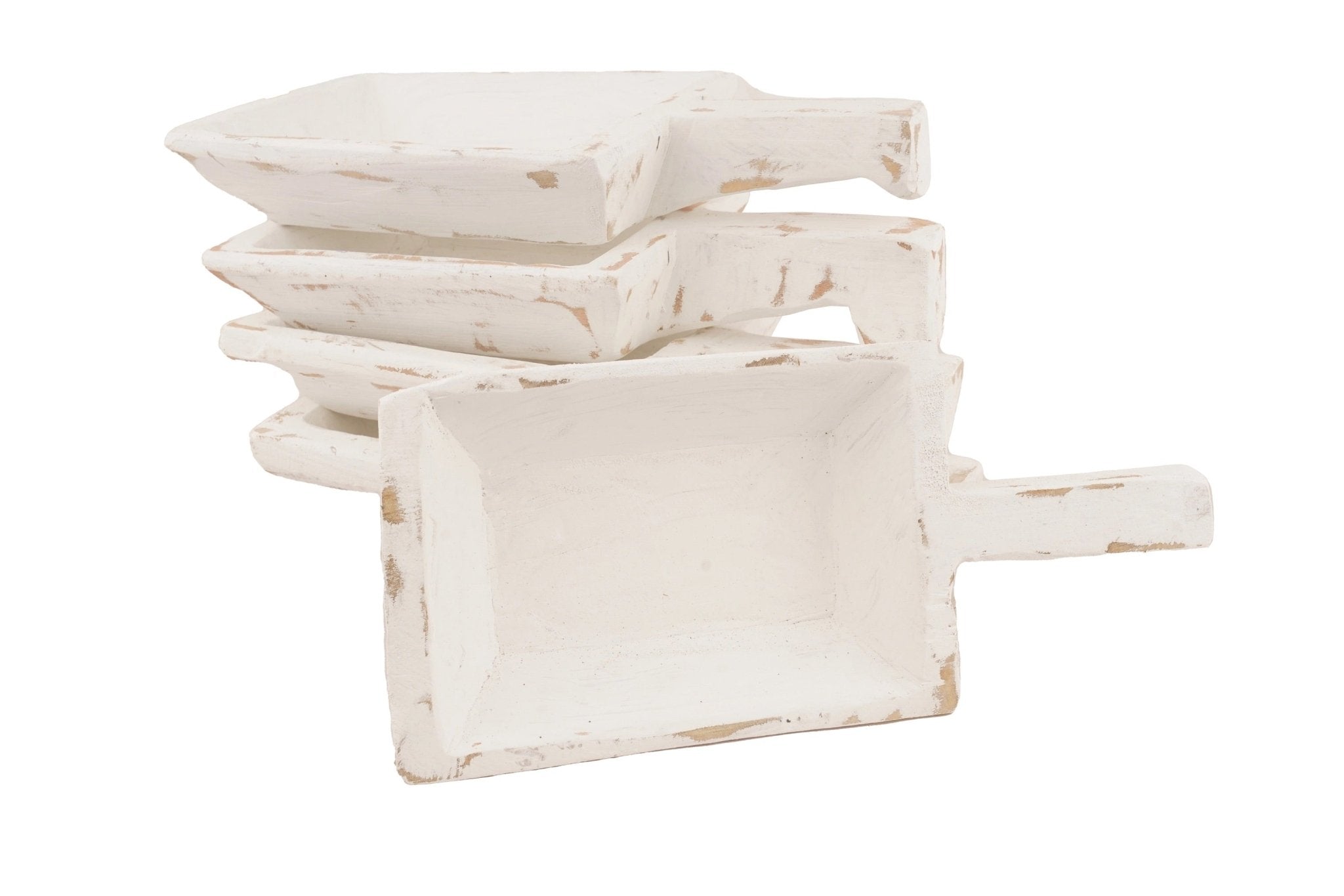 DOUGH BOWL W/HANDLE - Wick'ed Fragrance House