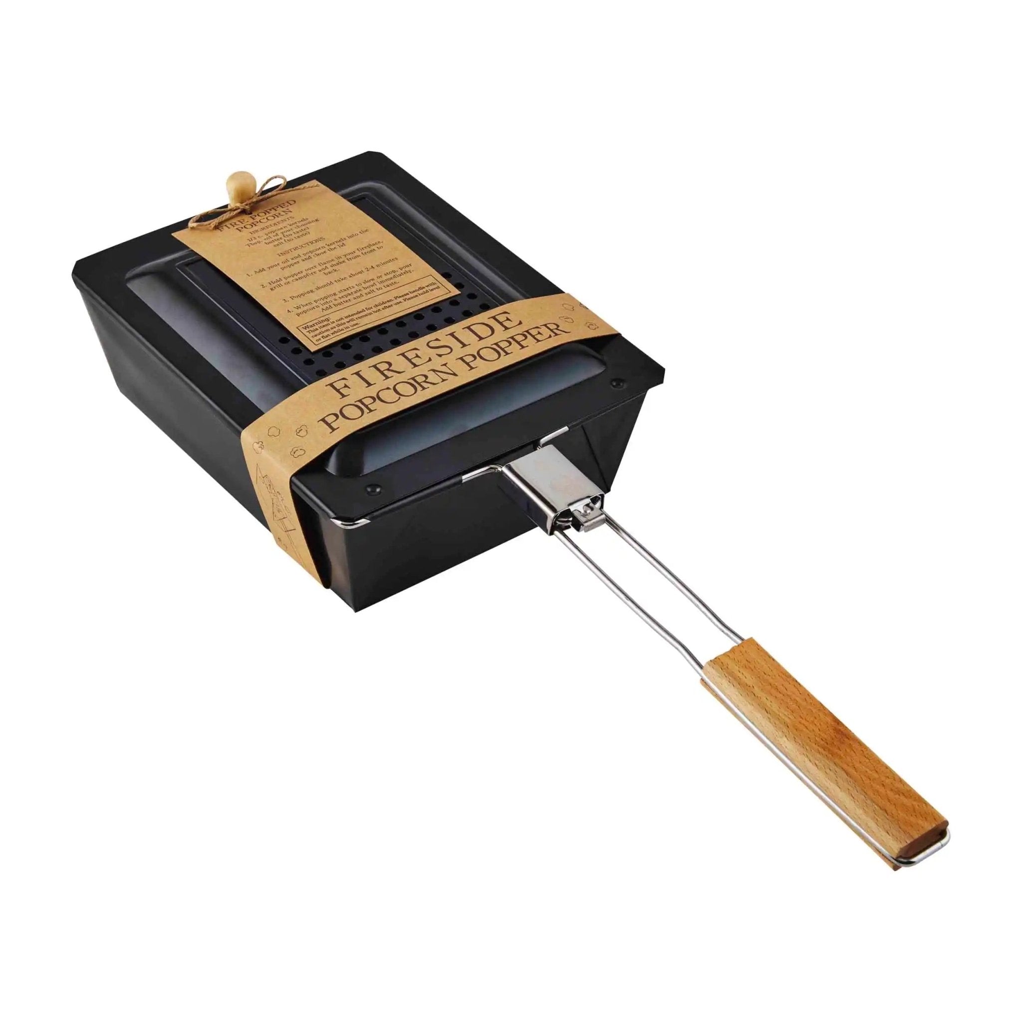 Fireside Popcorn Popper - Wick'ed Fragrance House