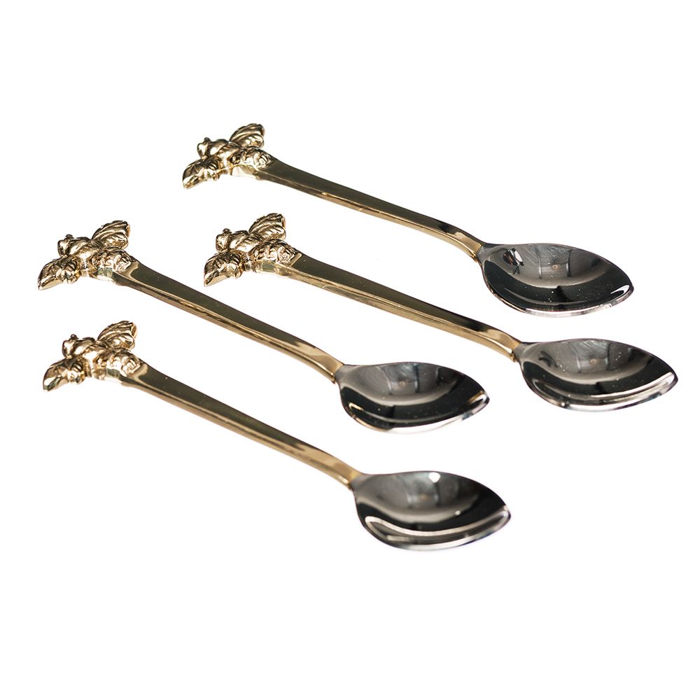 Gold Bee Spoon Set - Wick'ed Fragrance House