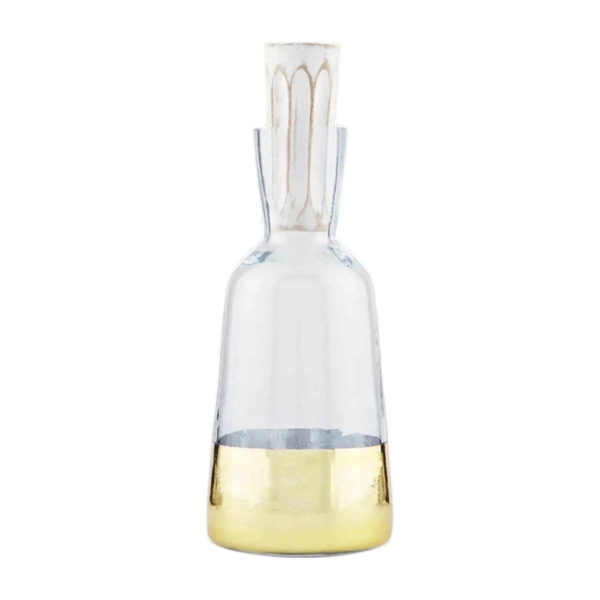 Gold Glass Decanter - Wick'ed Fragrance House