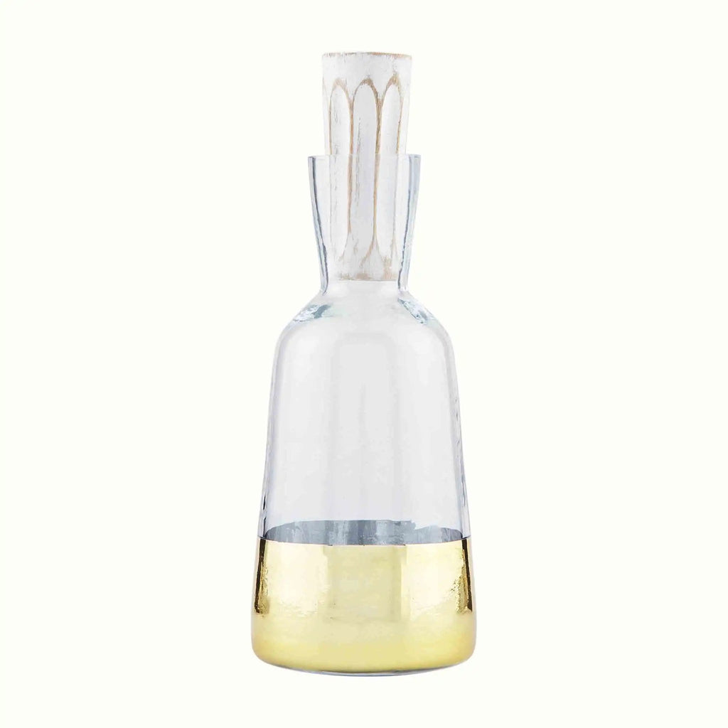 Gold Glass Decanter - Wick'ed Fragrance House