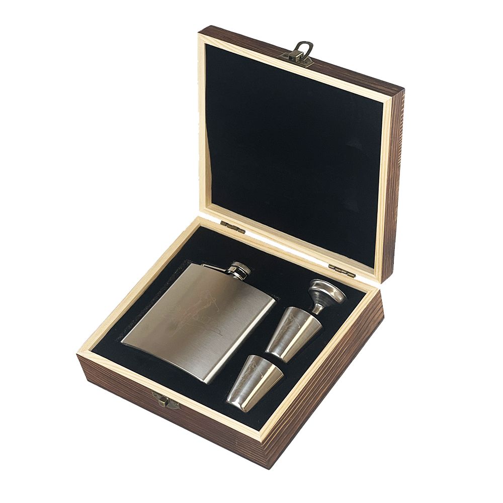 Golf Hip Flask & Cup Set - Wick'ed Fragrance House