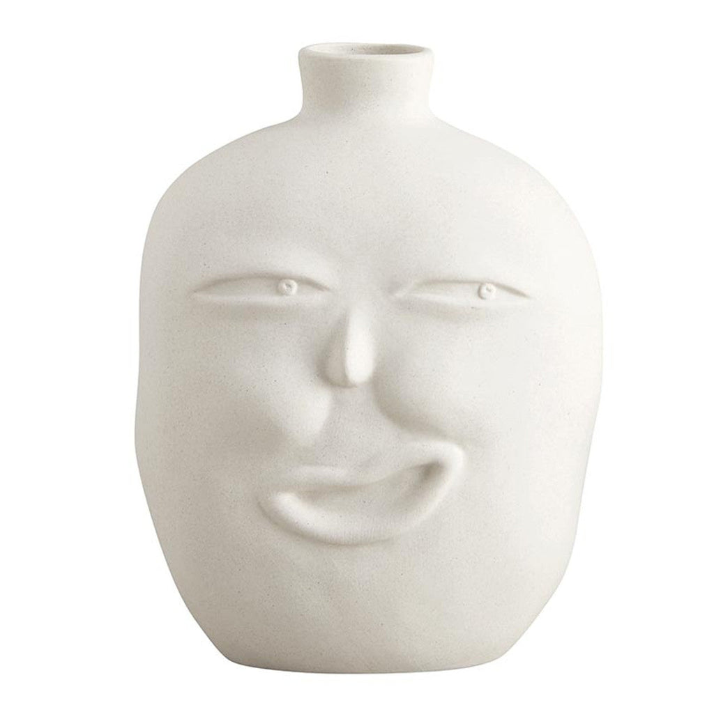 LAUGHING FACE CERAMIC POT - Wick'ed Fragrance House