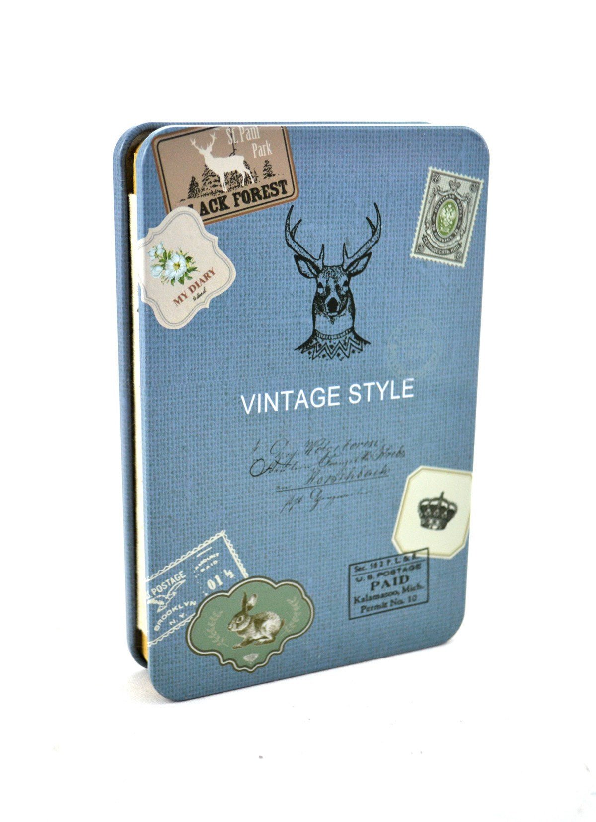METAL NOTEBOOK - DEER - Wick'ed Fragrance House