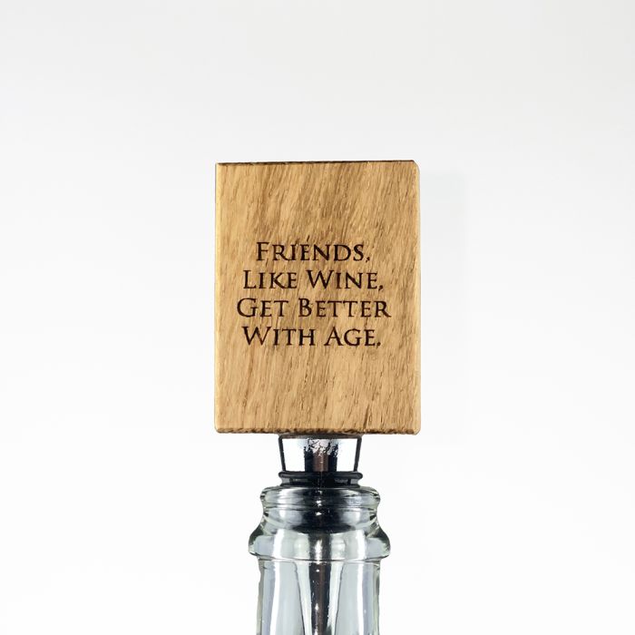Oak Bottle Stopper - Wick'ed Fragrance House