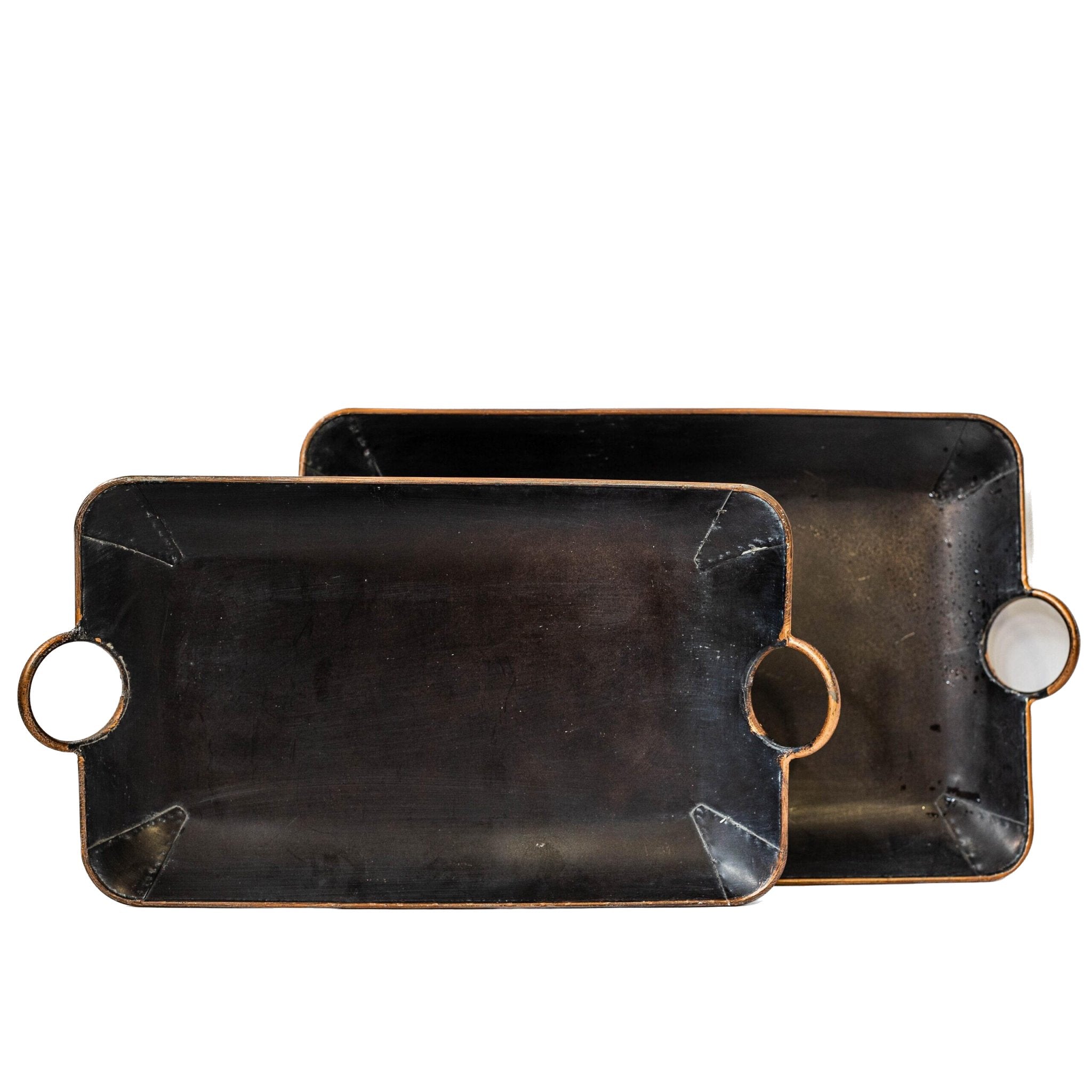 Rectangular Metal Tray - Wick'ed Fragrance House