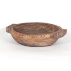 Round Wood Bowl - Wick'ed Fragrance House