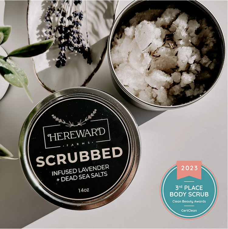 SCRUBBED Infused Lavender Salt Scrub - Wick'ed Fragrance House