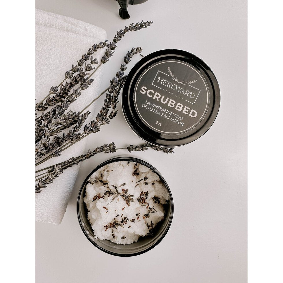 SCRUBBED Infused Lavender Salt Scrub - Wick'ed Fragrance House