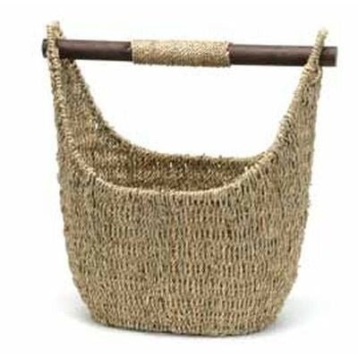 SEAGRASS GONDOLA BASKET - Wick'ed Fragrance House