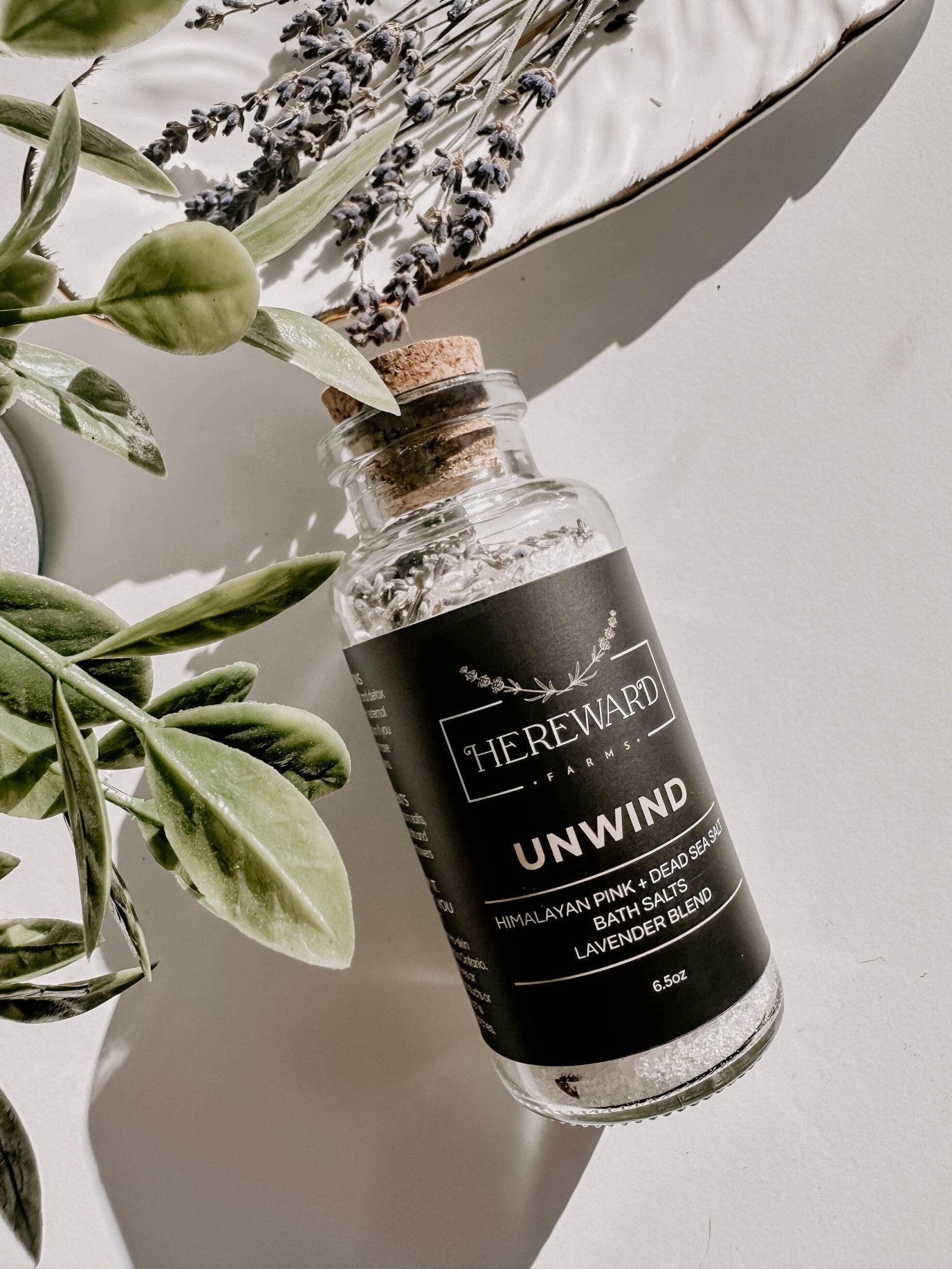 UNWIND BATH SALTS - Wick'ed Fragrance House