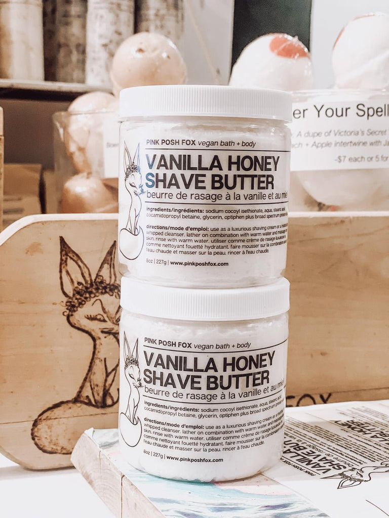 Vanilla Honey Luxurious Shave Butter - Wick'ed Fragrance House