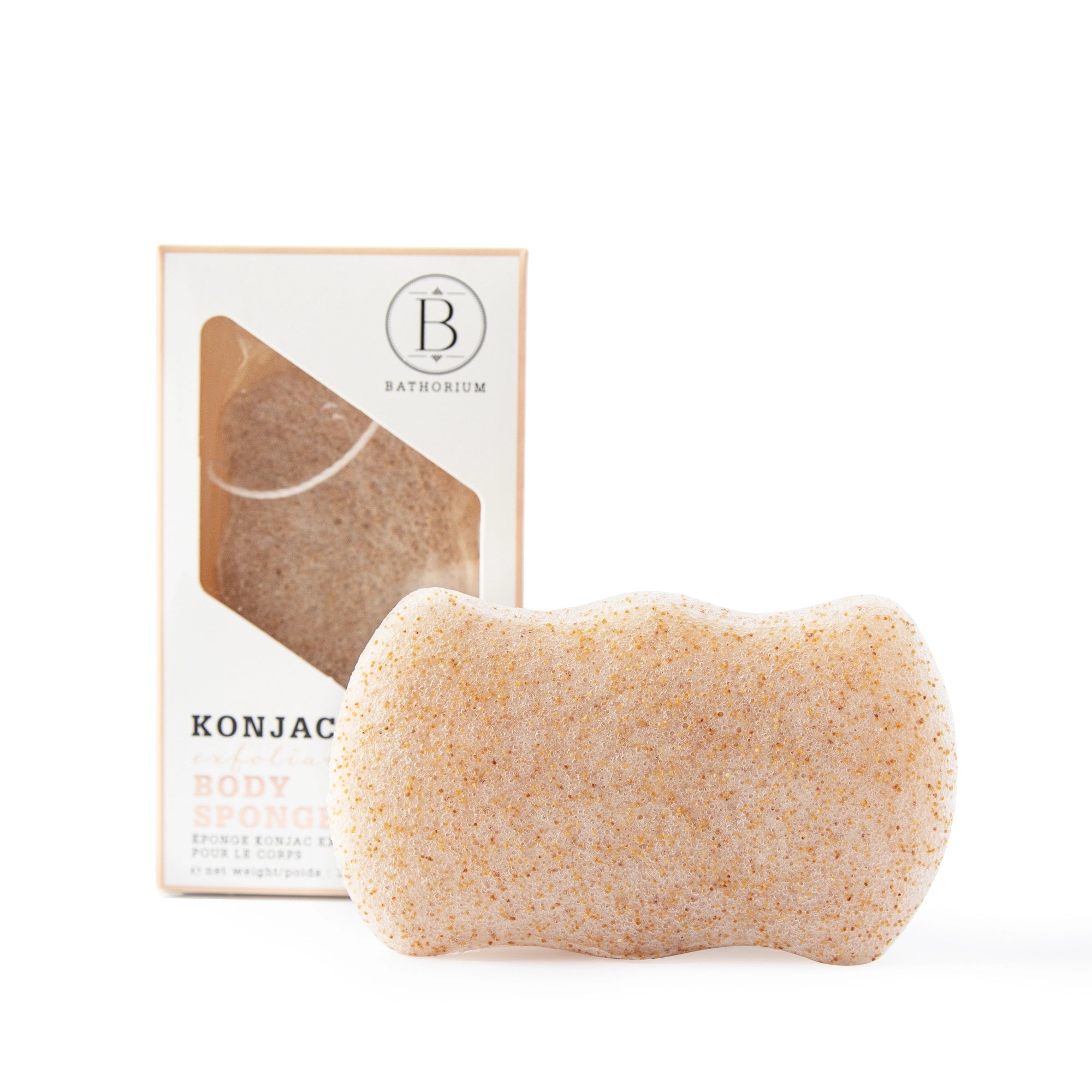 WALNUT EXFOLIATING BODY SPONGE - Wick'ed Fragrance House