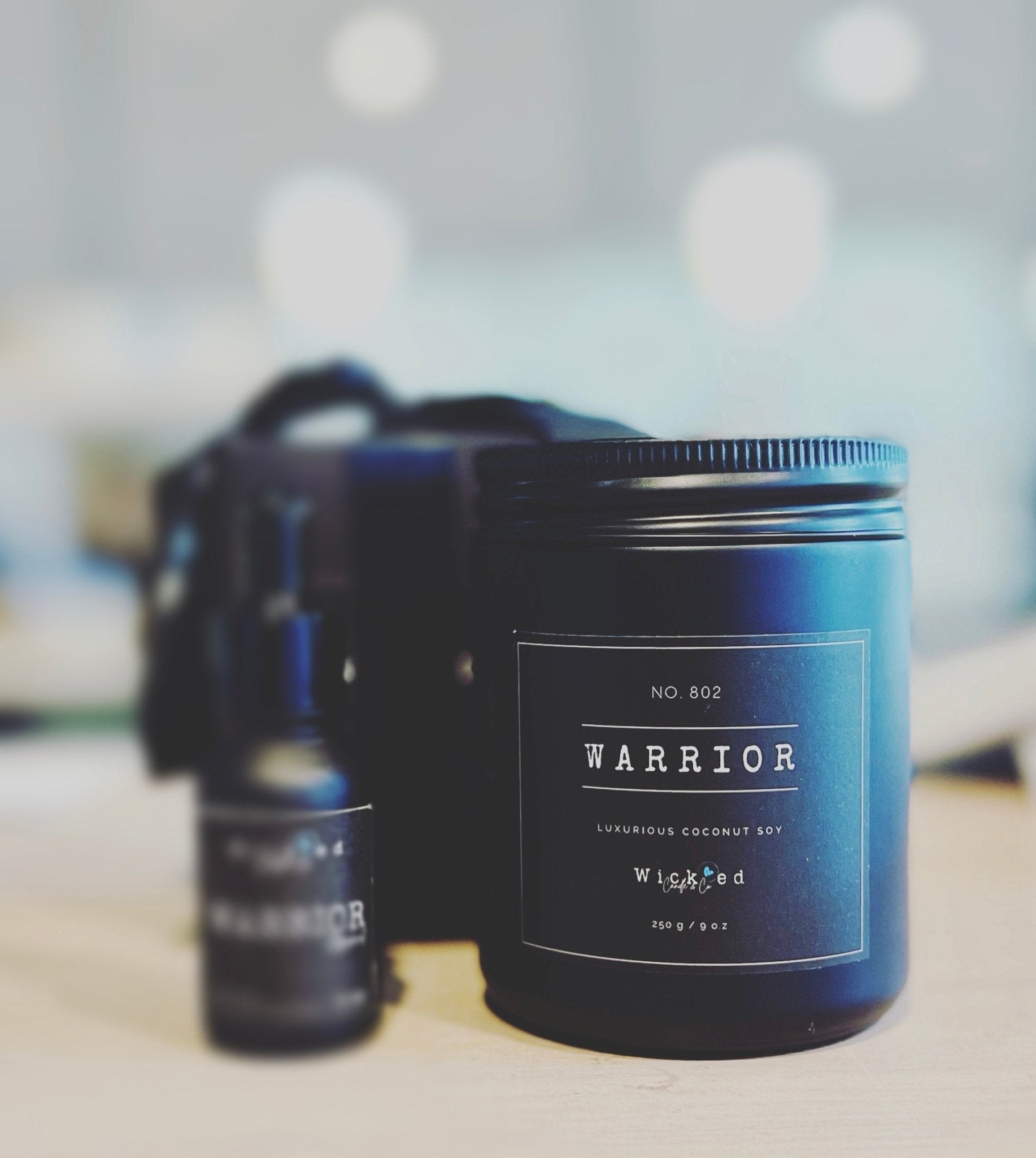 WARRIOR SCENTED CANDLE - Wick'ed Fragrance House