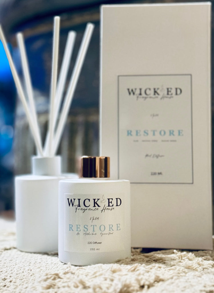 Wellness Reed Diffuser - Wick'ed Fragrance House