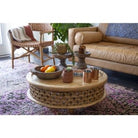 Wood Pedestal - Wick'ed Fragrance House