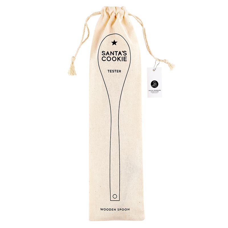 Wooden Baking Spoons - Santa's Cookie Tester - Wick'ed Fragrance House